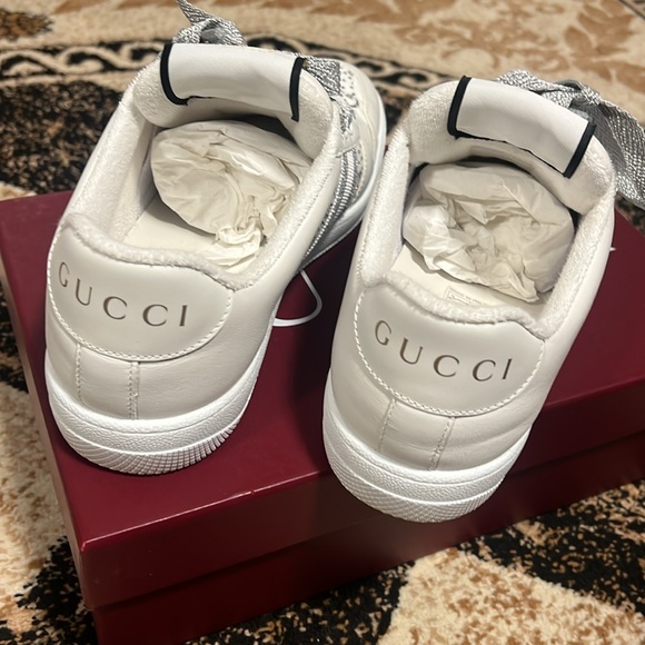 Gucci Women’s Screener Sneakers 38 MSRP $1120 - Picture 5 of 9
